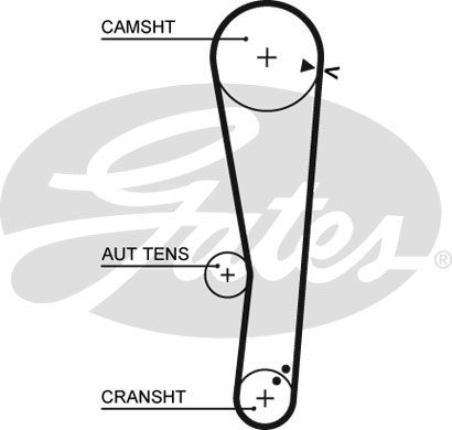 GATES K015568XS Triger Seti - . Görsel