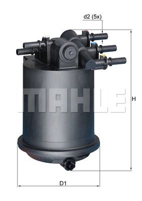MAHLE KL414 Yakıt Filtresi