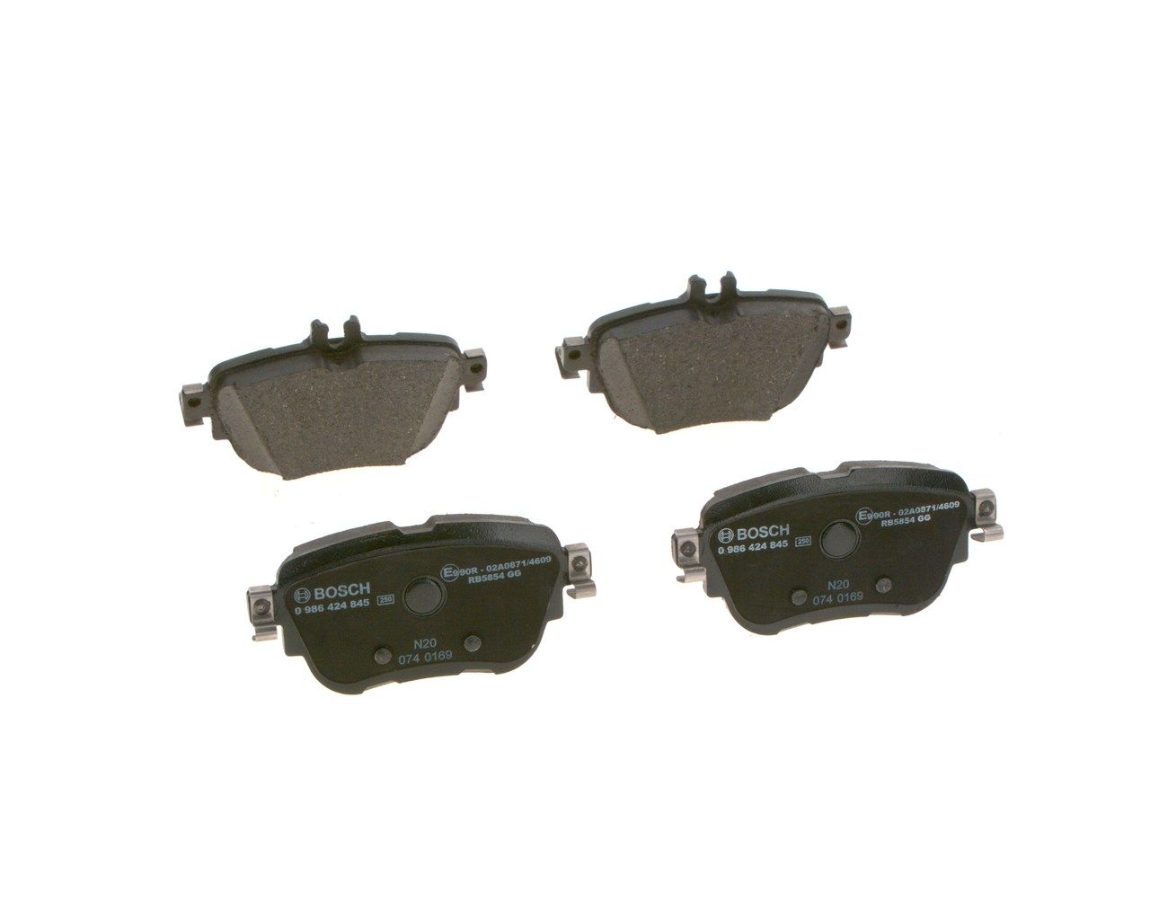 BOSCH 0986424845 Disk Balata - . Görsel