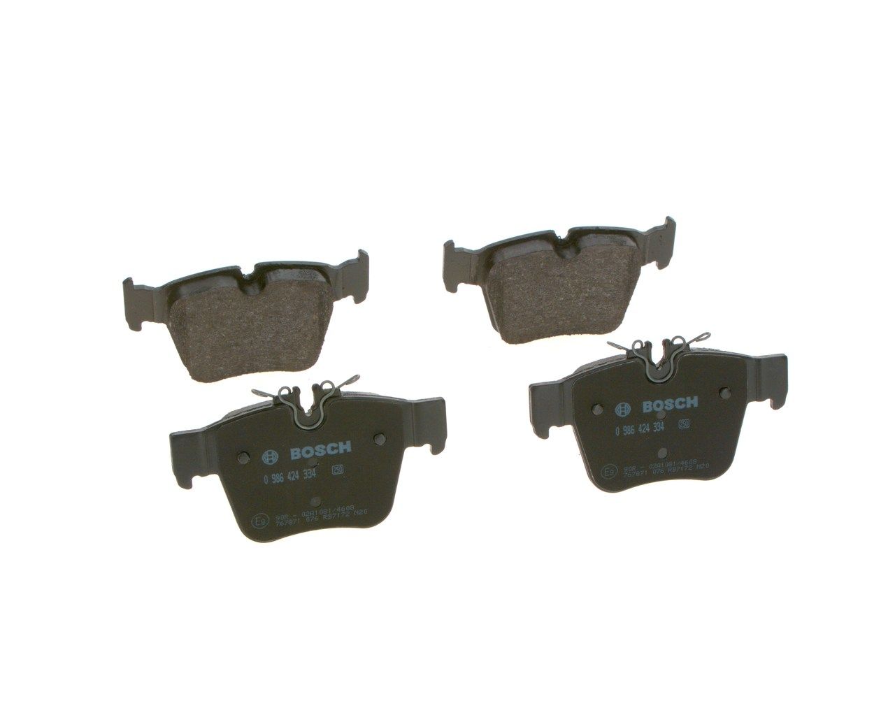 BOSCH 0986424334 Disk Balata - . Görsel