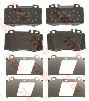 Ön Balata Mercedes W220 98-05 W221 05 C215 R129 W163 98-05 - . Görsel