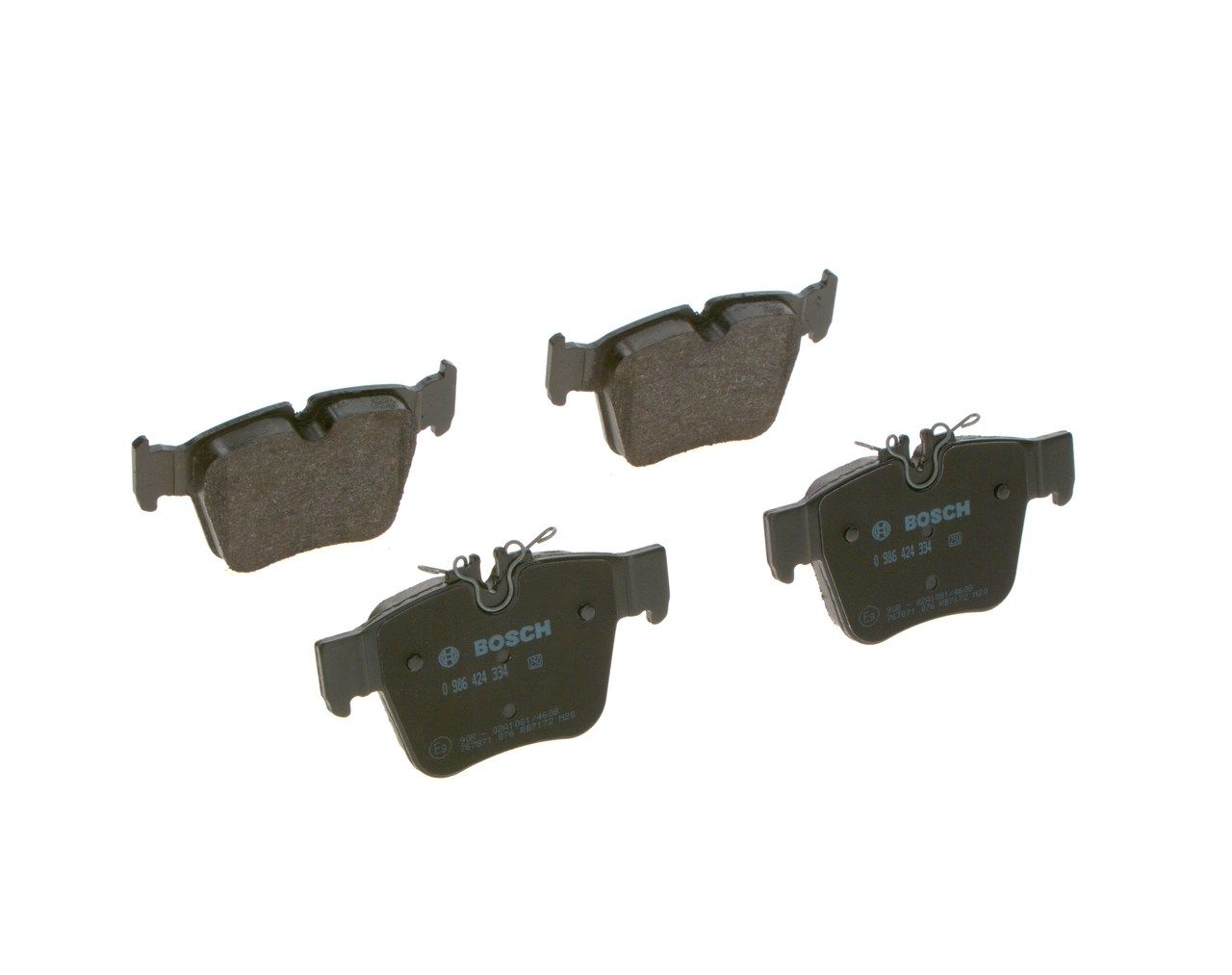 BOSCH 0986424334 Disk Balata - . Görsel