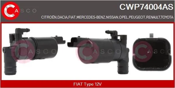 Cam Su Motoru  RENAULT ORJINAL 286203634R