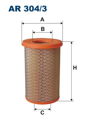 FILTRON AR3043 Hava Filtresi