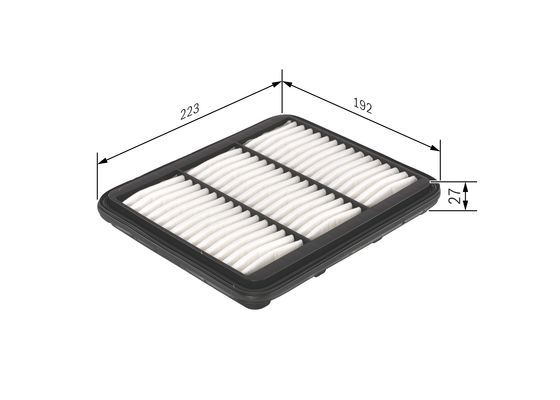 BOSCH F026400167 Hava Filtresi - . Görsel