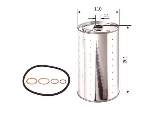 BOSCH 1457429180 Yağ Filtresi - . Görsel