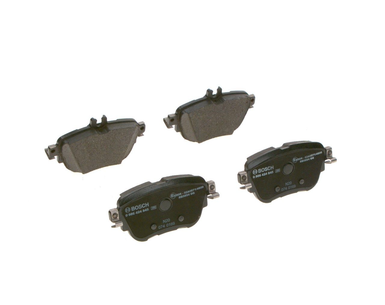 BOSCH 0986424845 Disk Balata - . Görsel