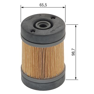 Denox Filtresi Volvo Renault Trucks 1457436006 - . Görsel