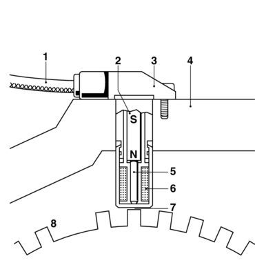 BOSCH 0261210248 Devir Hiz Sensörü - . Görsel