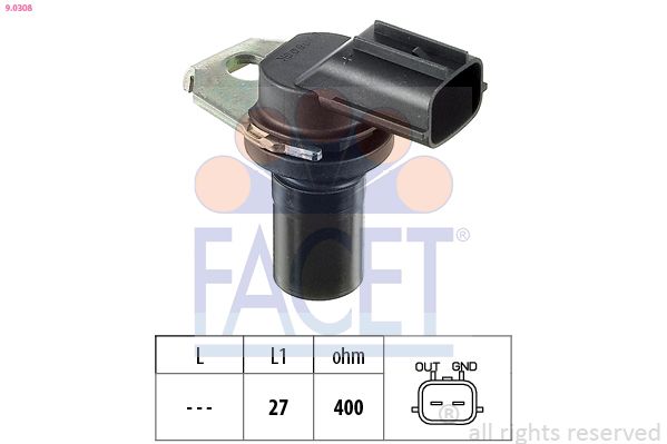 Devir Sayısı Sensörü, Otomatik Şanzıman Made İn İtaly - Oe Equivalent FACET 9.0308