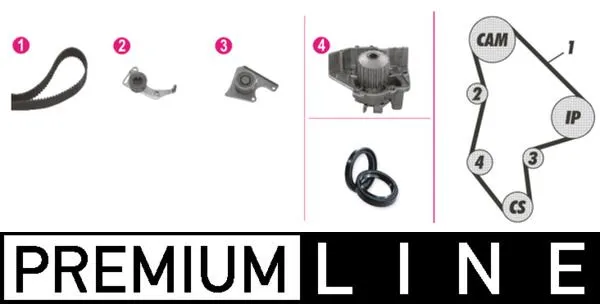 Devirdaim Su Pompası  MAHLE CPK 42 000P