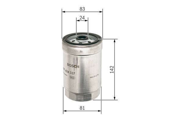 BOSCH 1457434337 Dizel Filtre - . Görsel