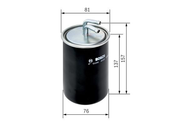 BOSCH F026402086 Dizel Filtre - . Görsel