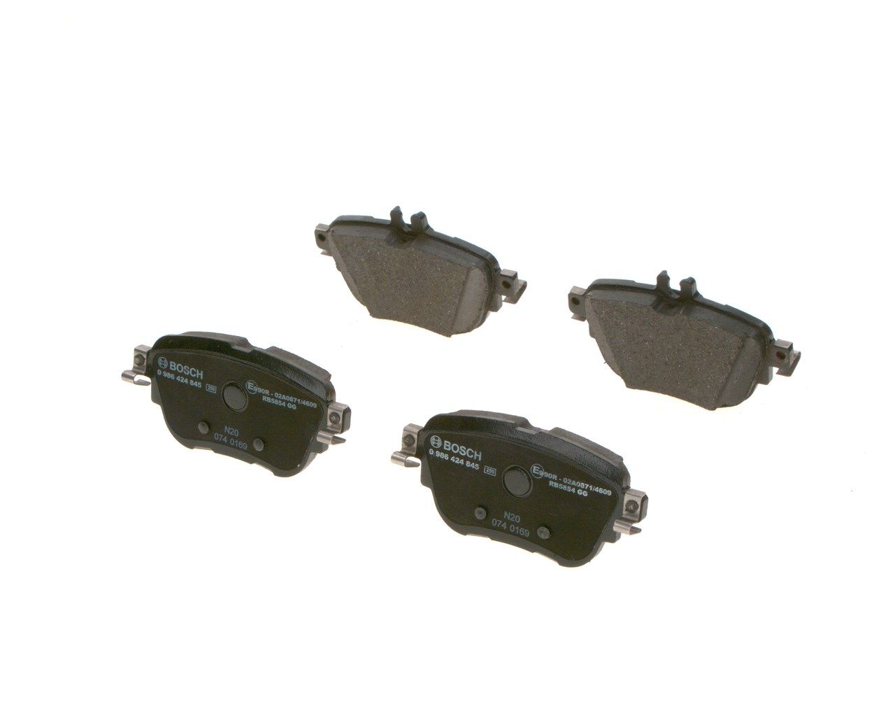BOSCH 0986424845 Disk Balata - . Görsel