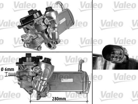 VALEO 700438 Egr Valfi - . Görsel
