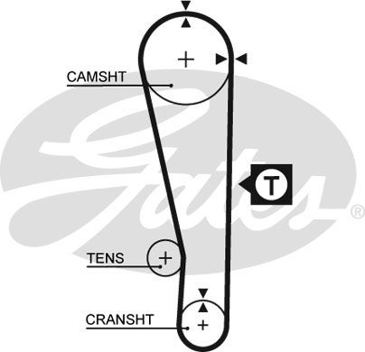 GATES K015274XS Triger Seti - . Görsel