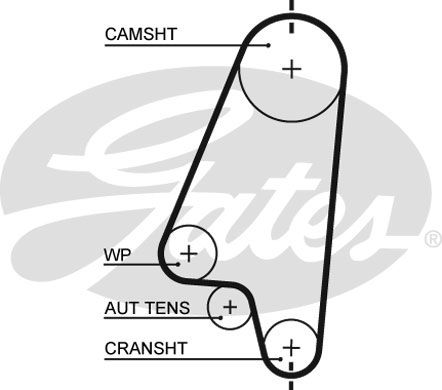 GATES K015310XS Triger Seti - . Görsel