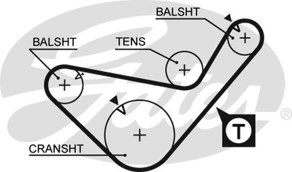 GATES K015641XS Triger Seti - . Görsel