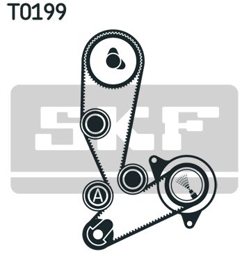 SKF 02390 Eksantrik Gergi Kiti - . Görsel