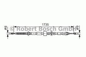 BOSCH 1987477734 El Fren Teli - . Görsel