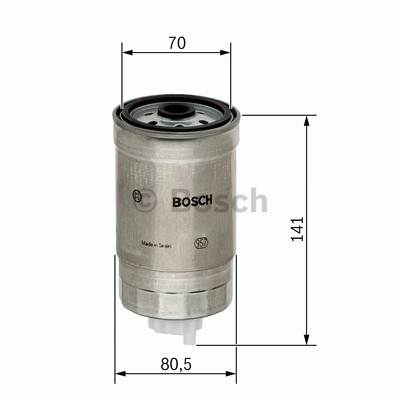 BOSCH 1457434511 Yakıt Filtresi - . Görsel