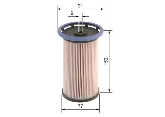 BOSCH 1457070014 Yakıt Filtresi - . Görsel