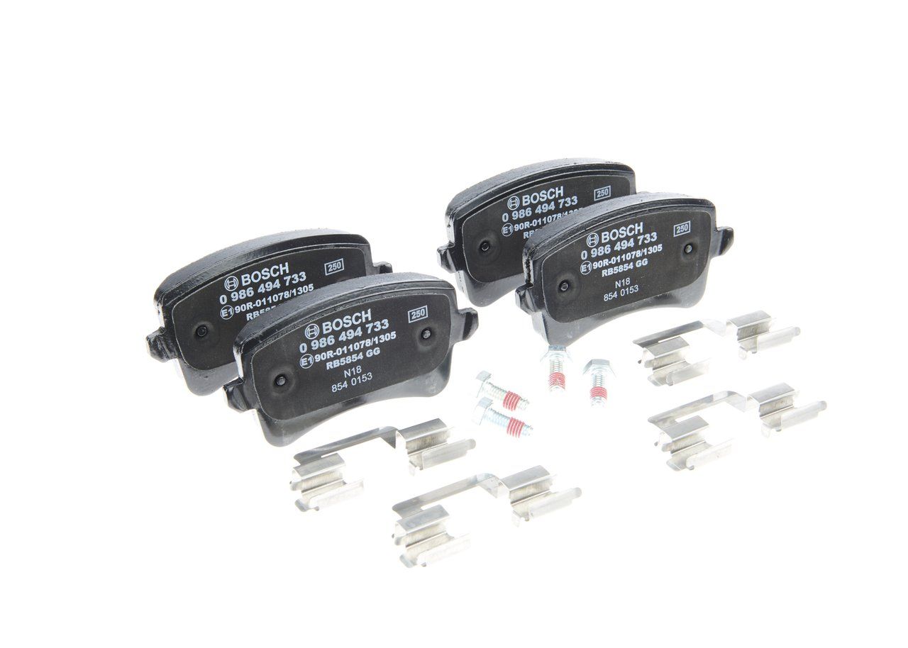 BOSCH 0986494733 Arka Fren Balatası - . Görsel