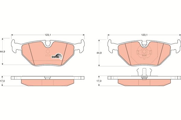Arka Balata Bmw E36 316-318-320-323-325-328-Z3-E32-E34- E36 M3- E34 M5