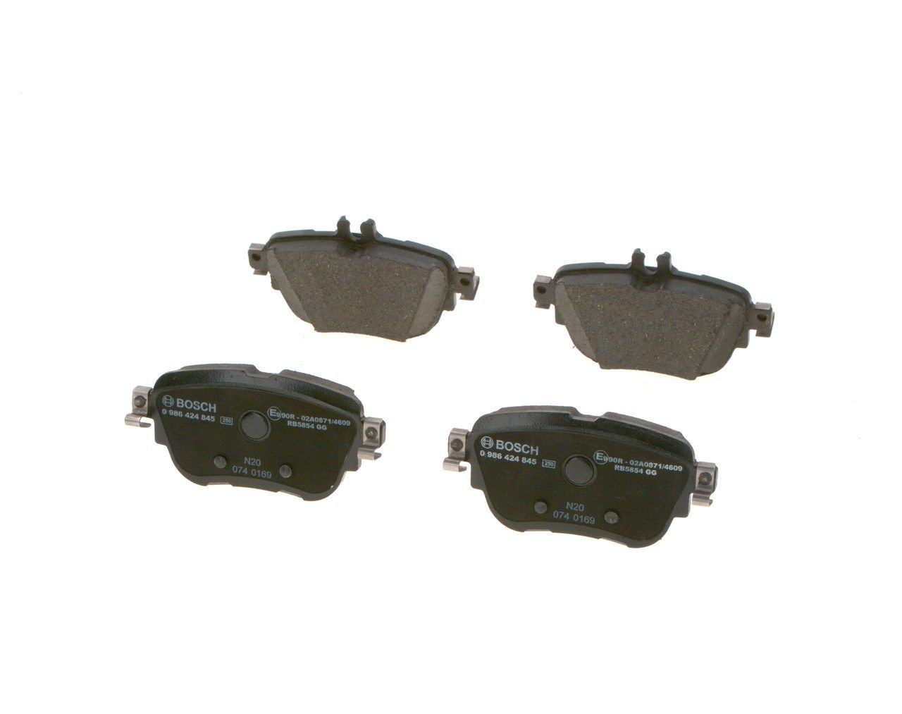 BOSCH 0986424845 Disk Balata - . Görsel