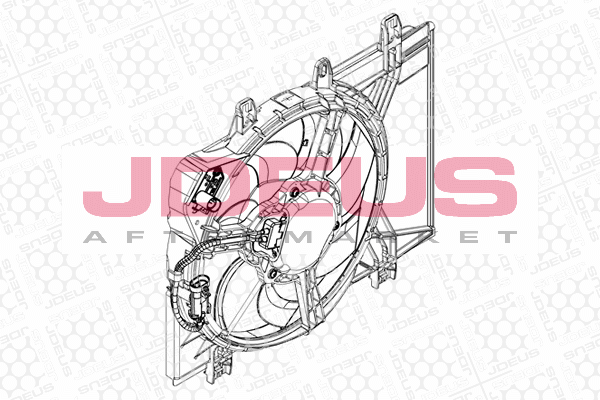 Fan, Motor Soğutması JDEUS EV0111560