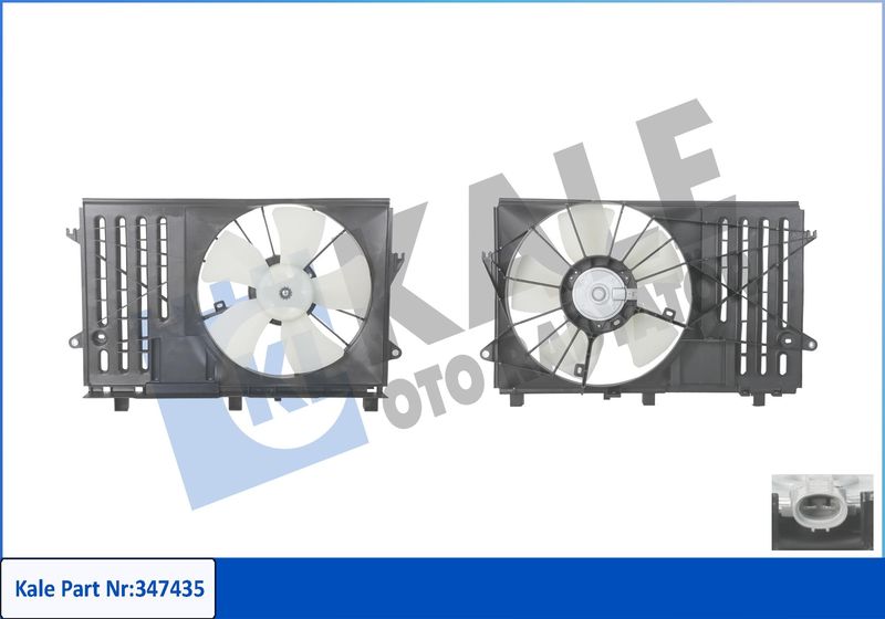 Fan, Motor Soğutması KALE OTO RADYATÖR 347435