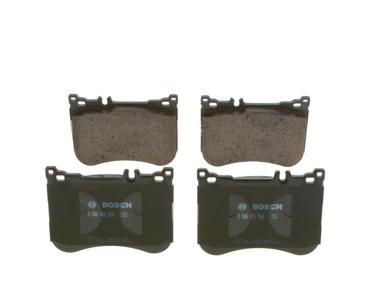 BOSCH 0986494968 Disk Balata - . Görsel