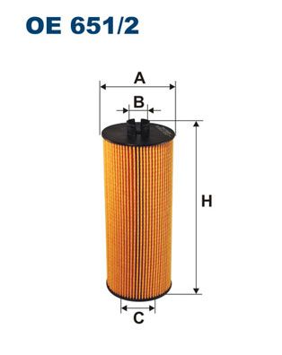 FILTRON OE6512 Yağ Filtresi