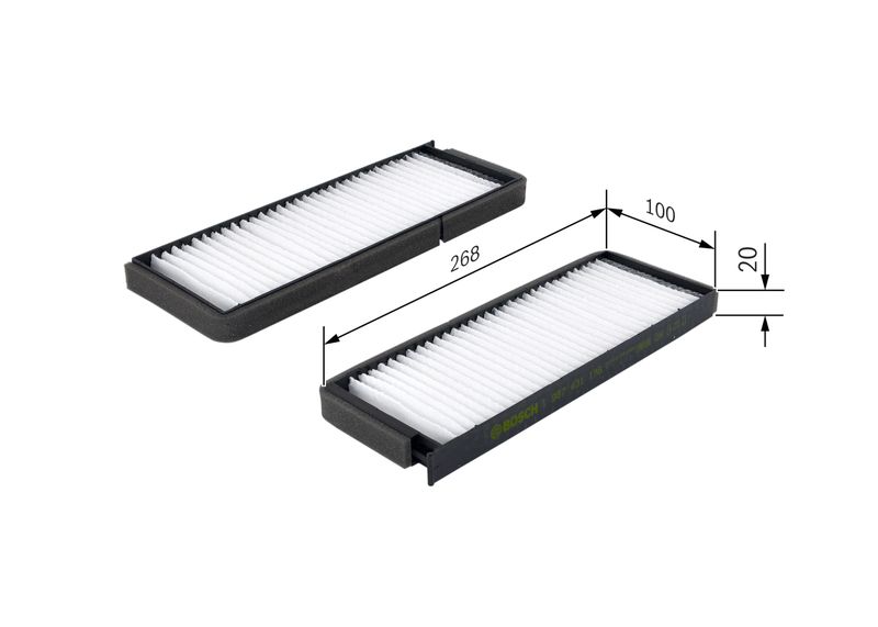 Filtre, Kabin Havası BOSCH 1 987 431 176