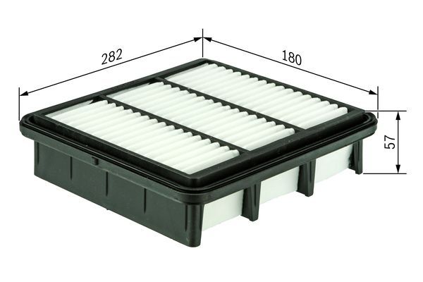 BOSCH 1457433070 Hava Filtresi - . Görsel