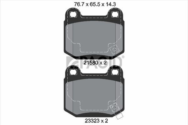 Piston+Segman FEDERAL ORJINAL FM 87-71693 100