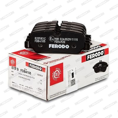 FERODO FDB4105 Fren Balatası Arka - . Görsel