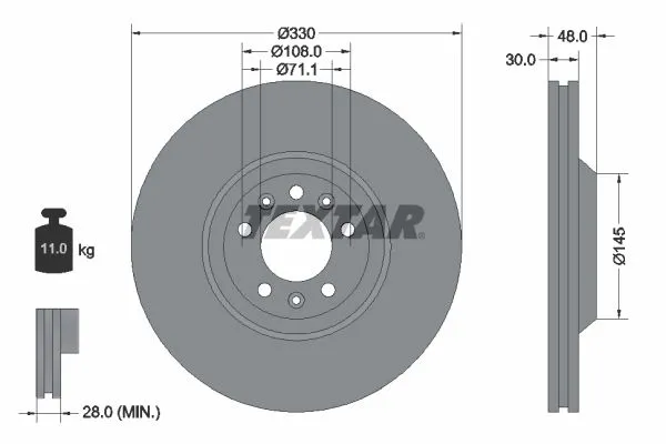 Fren Disk Ayna Ön Sağ ve Sol EUROREPAR E169503