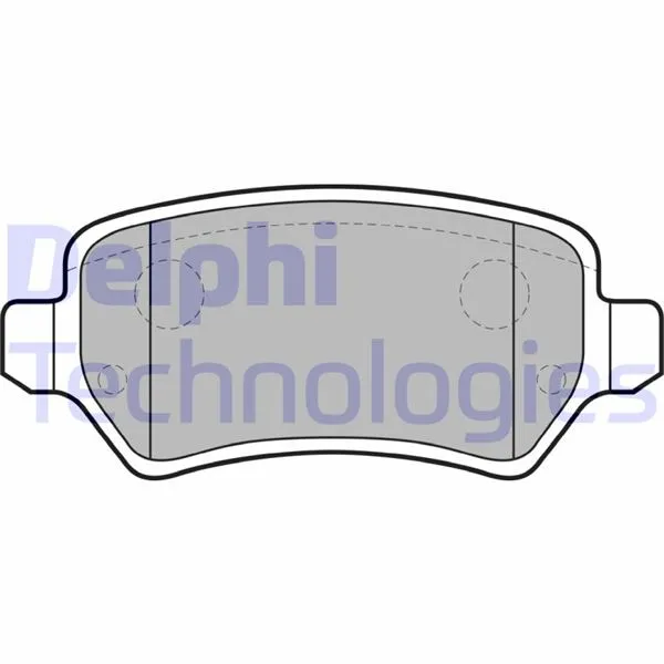 Fren Disk Balata Arka DELPHI LP1681