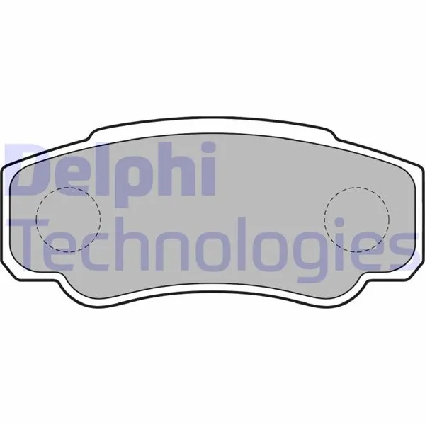 Fren Disk Balata Arka DELPHI LP1790