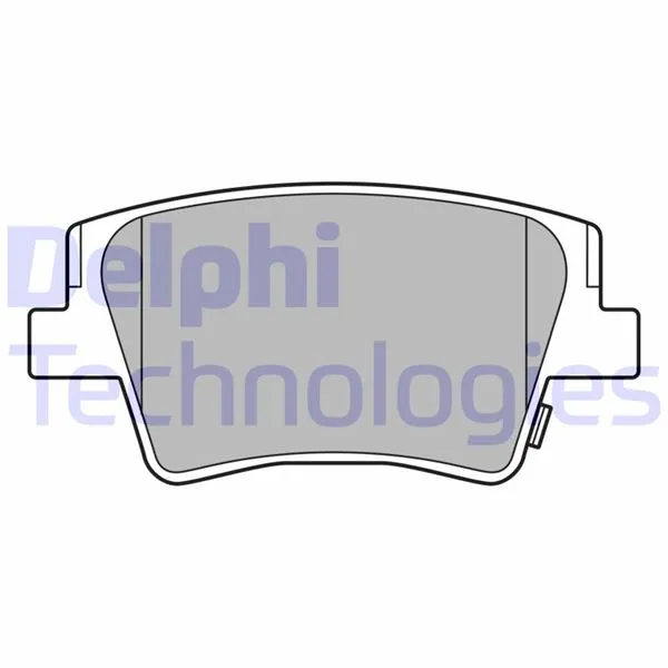 Fren Disk Balata Arka DELPHI LP3553