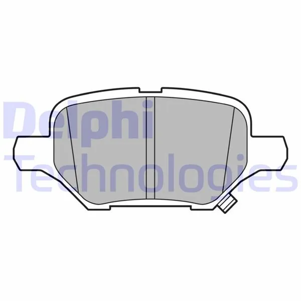 Fren Disk Balata Arka DELPHI LP3611