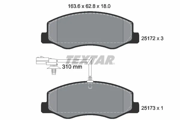 Fren Disk Balata Arka MAGNETI MARELLI 323700017400