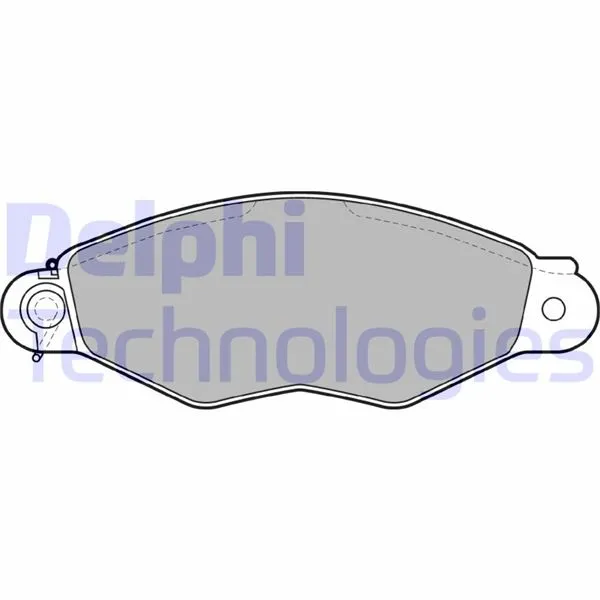 Fren Disk Balata Ön DELPHI LP1610