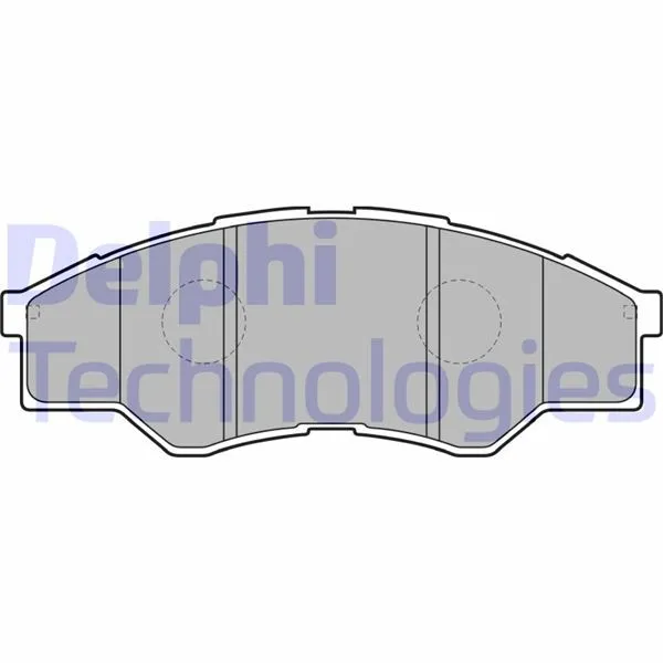 Fren Disk Balata Ön DELPHI LP2060