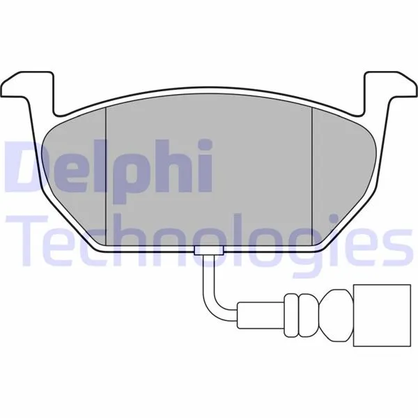 Fren Disk Balata Ön DELPHI LP3146