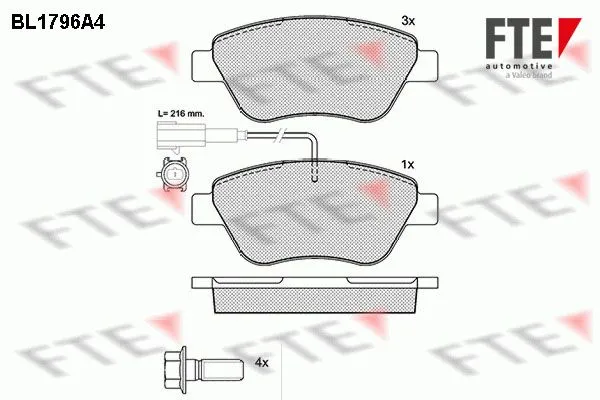 Fren Disk Balata Ön GOODYEAR 101168