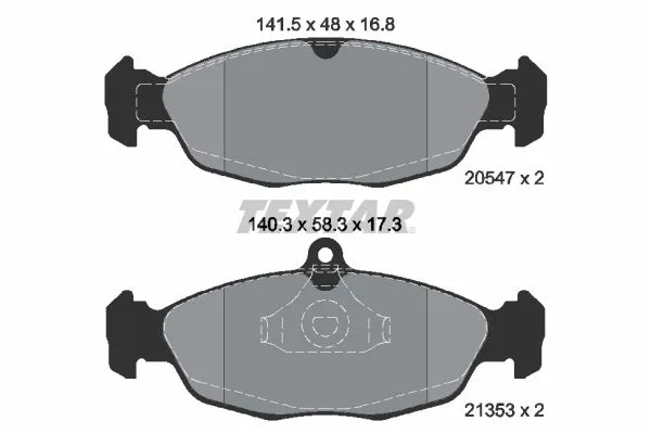 Fren Disk Balata Ön MAGNETI MARELLI 323700021700