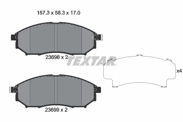 Fren Disk Balata Ön MAGNETI MARELLI 323700038700