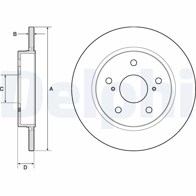 Fren Diski DELPHI BG4183C